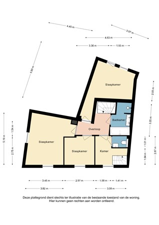 Plattegrond - St. Nicolaasstraat 43, 6369 XM Simpelveld - Sint Nicolaasstraat 43 Simpelveld - Verdieping 2D.jpg